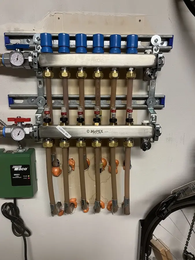 Plumber performing Leak Detection at a residential property in Rancho Santa Margarita